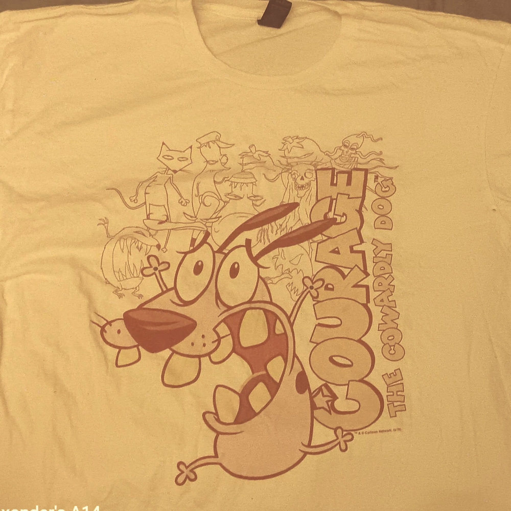 Courage the Cowardly Dog Graphic T-Shirt
